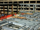 Parking deck construction